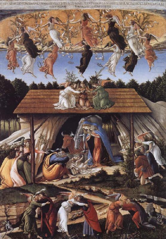 Sandro Botticelli Mystic Nativity china oil painting image